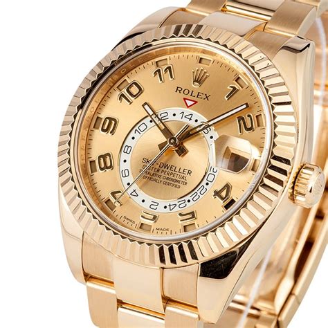 rolex sky dweller full gold price|rolex sky dweller retail price.